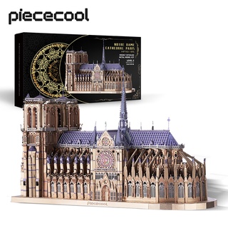 拼酷 3D 金屬拼圖 巴黎聖母院 立體拼圖 組裝模型 生日禮物
