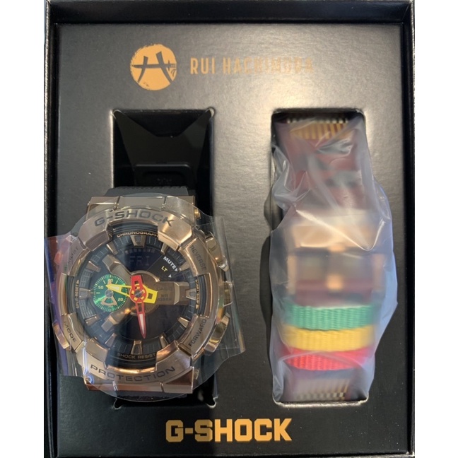 當月商品G-SHOCK x 八村壘 聯名款 GM-110RH 雙錶帶 下標送玻璃保護貼