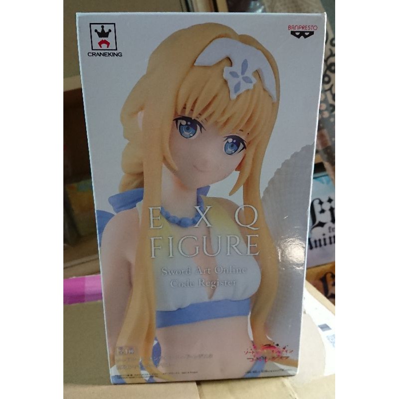 現貨 日版 全新未拆 EXQ 刀劍神域 ALICIZATION 愛麗絲 茲貝魯庫 景品 夏日泳裝 $599勿直接下標