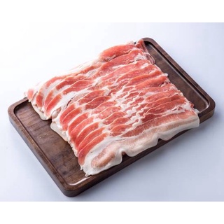 【冷凍】精選上等白肉片 (臺灣黑毛豬)(五花肉)(火鍋白肉)(600g) | 南園食品店(湖州粽子、芝麻湯圓) 南門市場