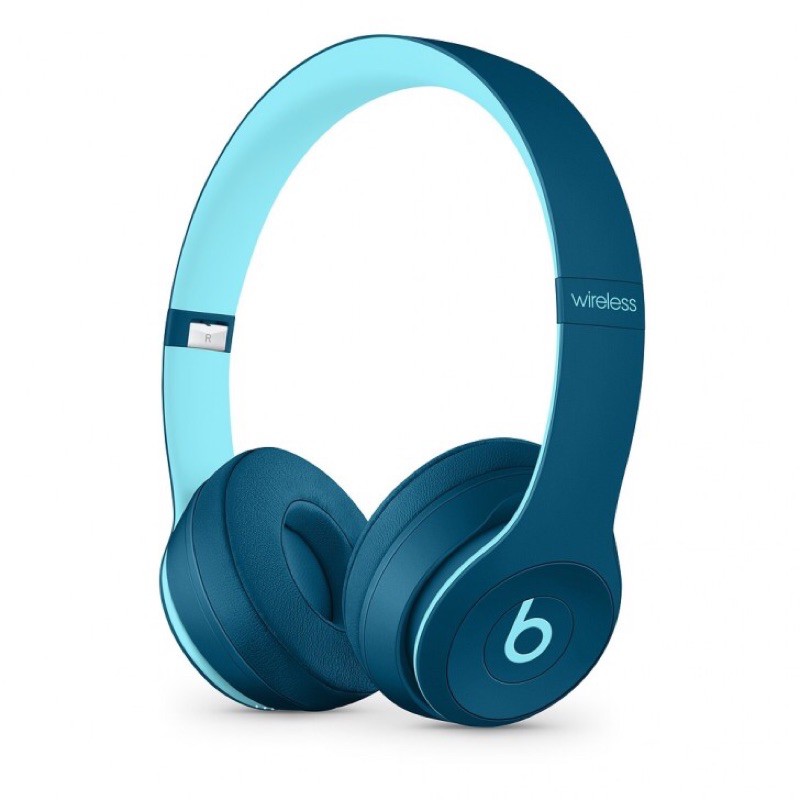 Beats Solo3 Wireless 頭戴式耳機 Pop Collection – Pop藍色