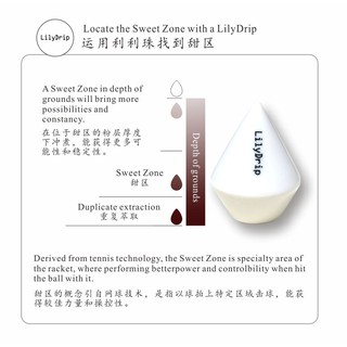 LilyDrip 手沖咖啡沖煮神器 手沖陶瓷濾器 利利珠 莉莉珠 Lily 錐形 濾杯 適用