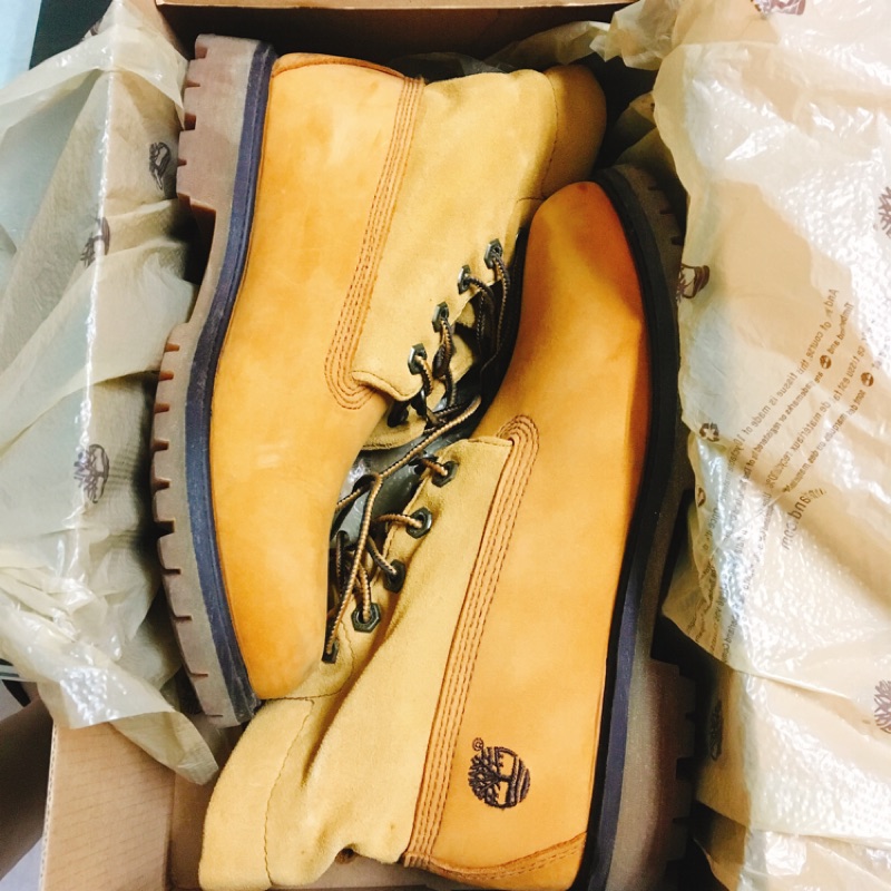 Timberland經典黃靴（可反摺，兩穿）