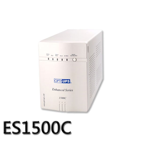 【MR3C】含稅 OPTI-UPS ES1500C 1400VA 110V 加值型 在線互動式不斷電系統 UPS