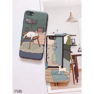 【蘋果手機殼】浮雕 可愛 插畫 貓咪日常 貓奴必備 軟殼 iphone Xr [最後現貨]