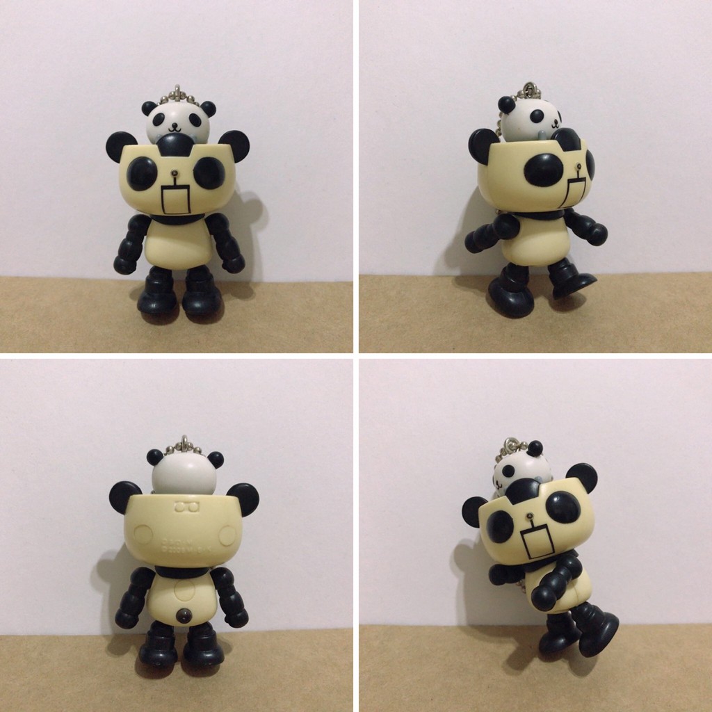 BANDAI PANDA-Z 熊貓機器人 扭蛋 擺飾 擺件 吊飾