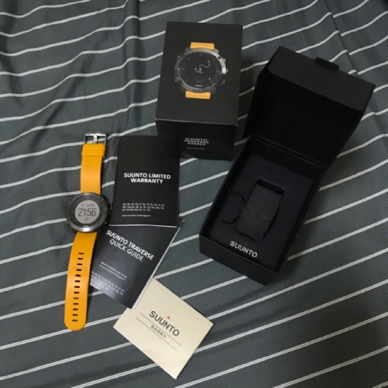 SUUNTO運動手錶 Suunto Traverse 琥珀色 芬蘭製