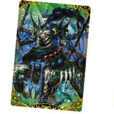 Bandai 日版fate Fgo 威化收藏卡項羽 蝦皮購物
