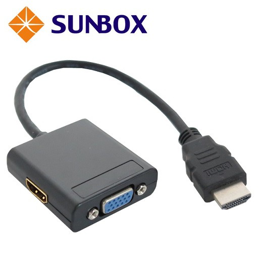 HDMI to HDMI + VGA + Audio 分配器(VCS115A) SUNBOX