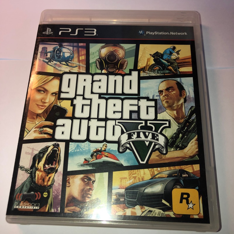 【阿融店】好東西100％ PS3 俠盜獵車手 5 GTA5 Grand Theft Auto V 中英文版