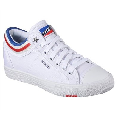 SKECHERS (女) OG UTOPIA 780- WHT 帆布鞋 白色 新款出清特價990