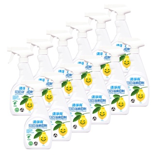清淨海 檸檬系列環保浴廁清潔劑 500g (箱購12入組)