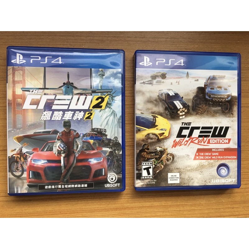 Ps4 飆酷車神2 The Crew 賽車計劃英文極速快感19 Rival 駕駛俱樂部中文光碟無刮 蝦皮購物