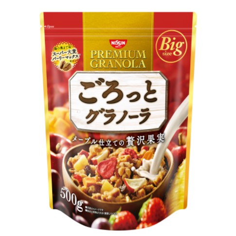 《超取免運》日本原裝 NISSIN 日清 綜合穀物燕麥片系列 抹茶 水果 大豆 500g 現貨