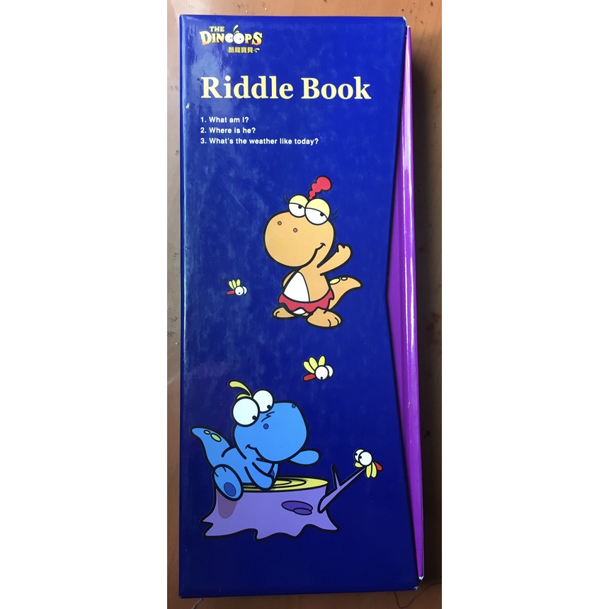 二手書酷龍寶貝riddle Book 英語繪本三本合售 蝦皮購物