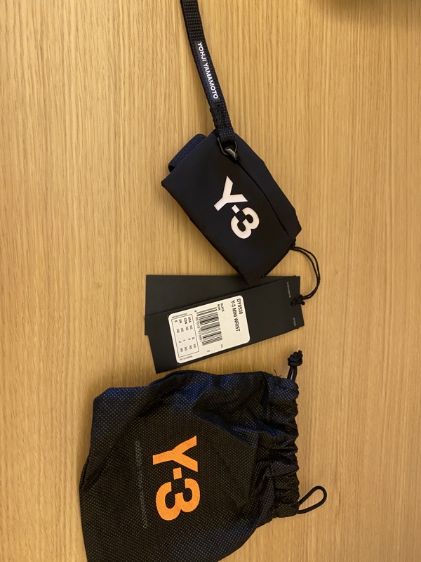 y3 mini wrist pouch