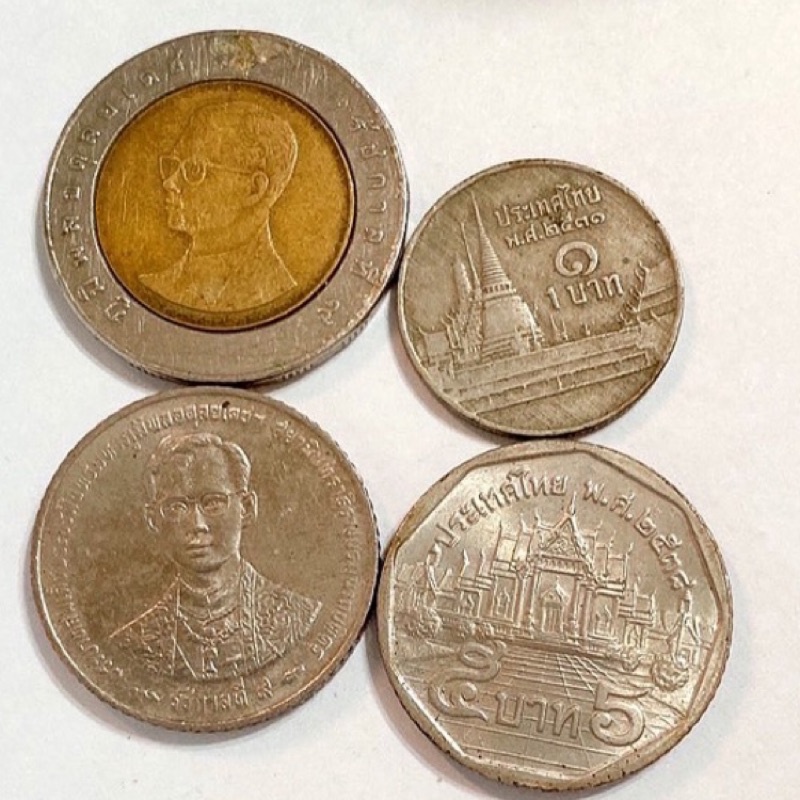 絕版泰國印幣 紀念幣 泰銖 1泰銖5泰銖