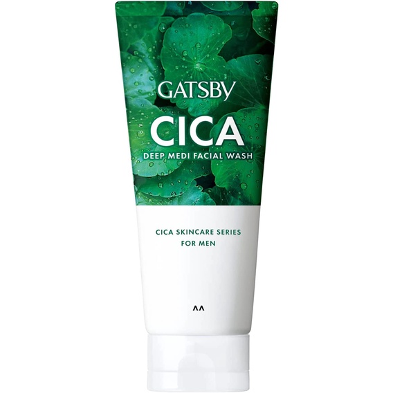 【JK House】Gatsby 男士 CICA成分 深層清潔 保濕、預防粉刺 洗面乳130g