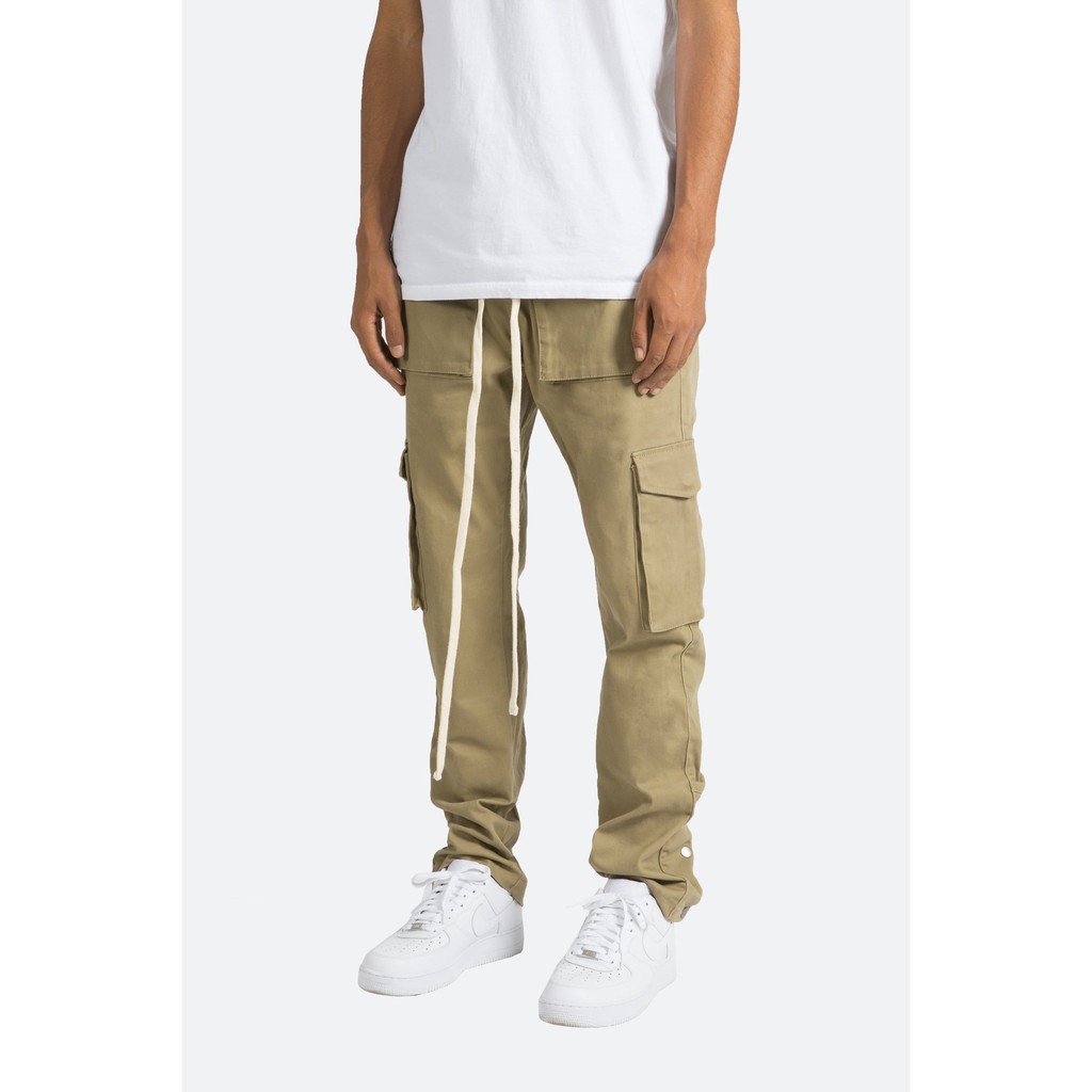 snap cargo pants
