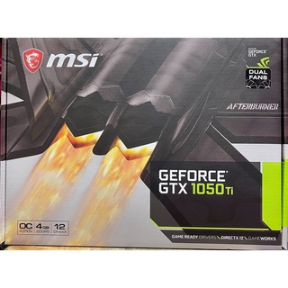 "現貨"微星 1050TI 顯示卡 ‘’空盒‘’