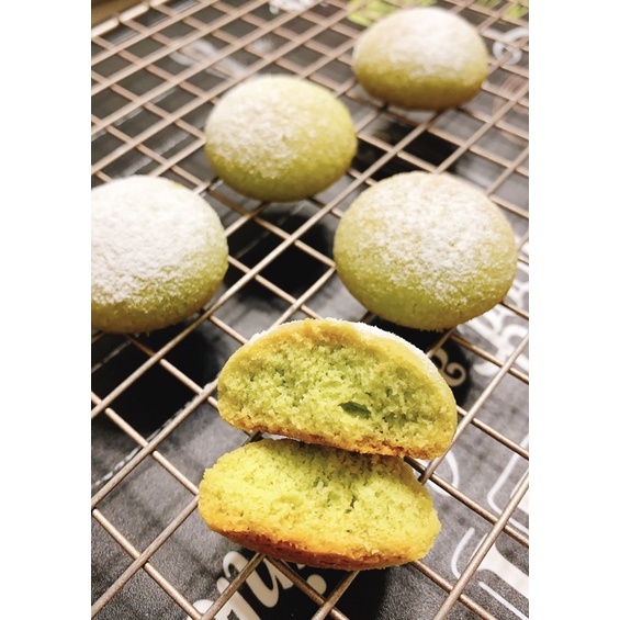抹茶雪球酥餅《用鑫烘焙》#日本茶粉#手工餅乾#下午點心#