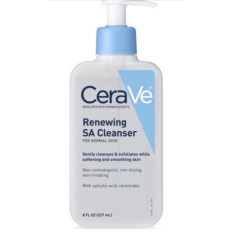 【費城洛基】現貨🔥CeraVe 適樂膚 洗面乳（237 ml）Renewing SA Cleanser 美國直送🇺🇸