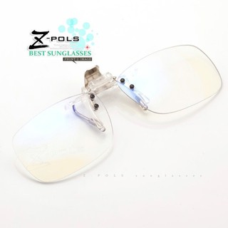 視鼎Z-POLS 新夾式新設計頂級濾藍光+抗UV400 PC材質 近視族必備商品 方形 低色偏款