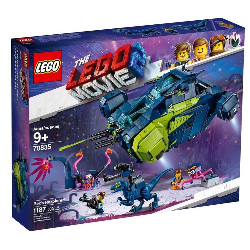 [ 玩樂磚家 ] LEGO 70835 雷克斯的戰鬥飛船 LEGO Movie2 系列