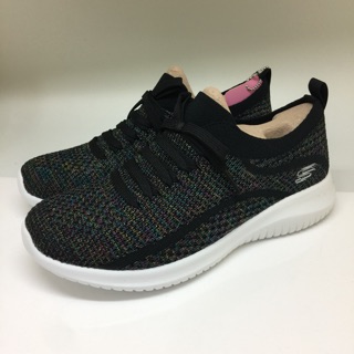 SKECHERS(女款)休閒鞋 型號12843BKMT MEMORY FOAM記憶鞋墊