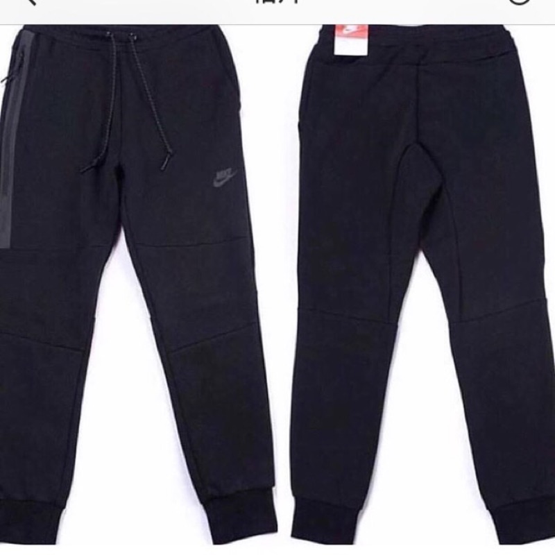 Nike Tech Fleece 防水拉鍊 縮口褲長褲棉褲全新⚡️只有一件S號黑色