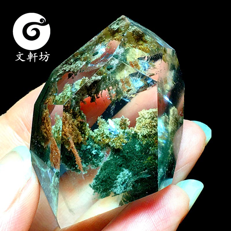 辟邪消災風水擺件靈柱鈦晶原石靈擺件水晶球天然紫晶六稜柱白水晶柱子黃水晶柱綠幽 蝦皮購物