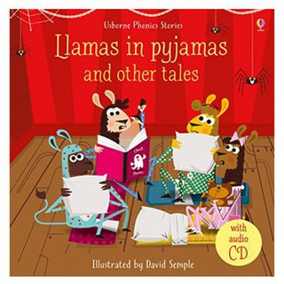 <Usborne> Llamas in pyjamas and other tales 英文 故事書+CD 童書 有聲書