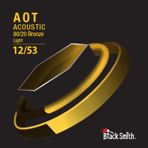 BlackSmith 民謠吉他弦 ABR1253 奈米碳纖維 AOT 薄包膜 黃銅 韓國品牌 - 【他,在旅行】