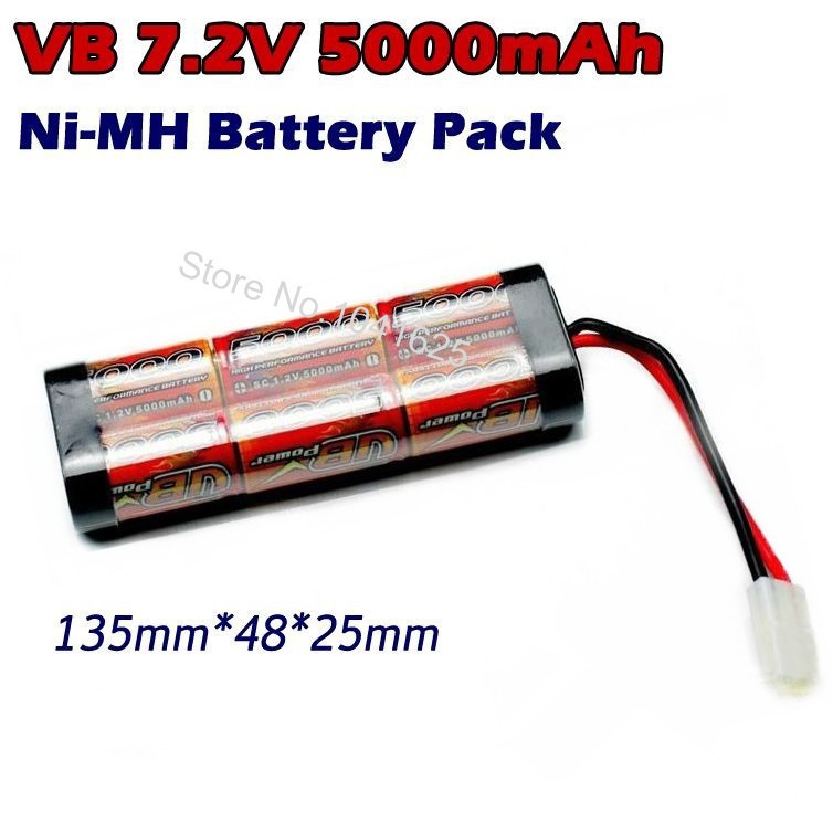 【勤利RC】VB POWER 7.2V / 5000mAh NIMH 高效能鎳氫電池