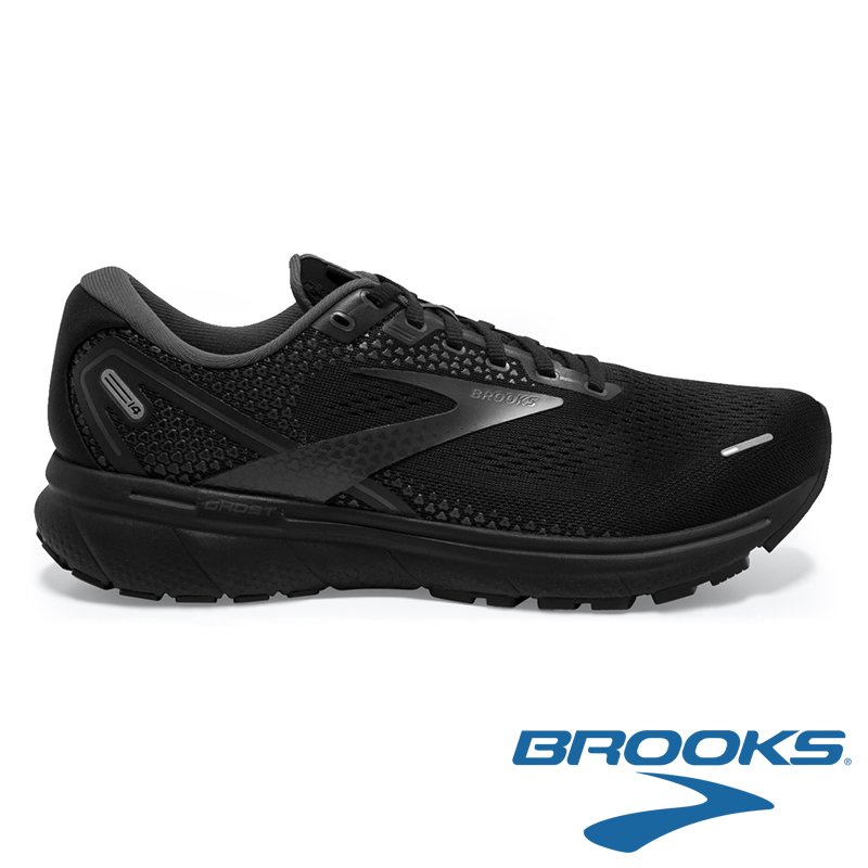 【BROOKS】男 平穩型避震緩衝運動健行鞋-超寬楦4E『黑』110369