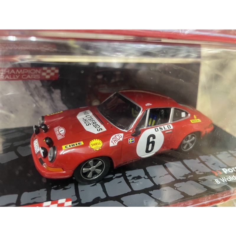 模王 1：43 保時捷911S WRC