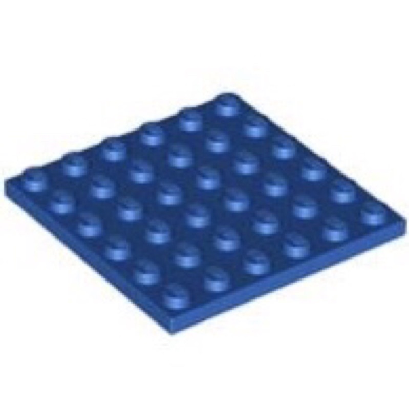 《安納金小站》 樂高 LEGO 6x6 藍色 薄板 底板 薄版 基本磚 平板 零件 3958