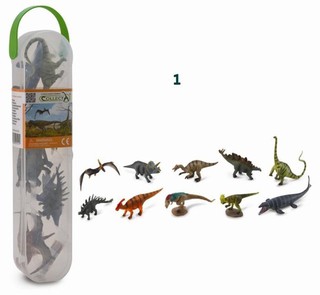 【阿LIN】1101AA COLLECTA盒裝小恐龍1.2 COLLECTA 動物模型 模擬動物模型 恐龍 侏儸紀 正版