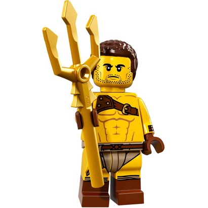 LEGO 樂高 71018 第17代 人偶包 8號 羅馬角鬥士 Minifigures 全新品 抽抽樂 火箭人 動物人