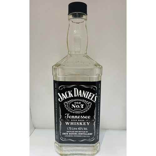 傑克丹尼田納西威士忌 空酒瓶 JACK DANIEL’S 威士忌