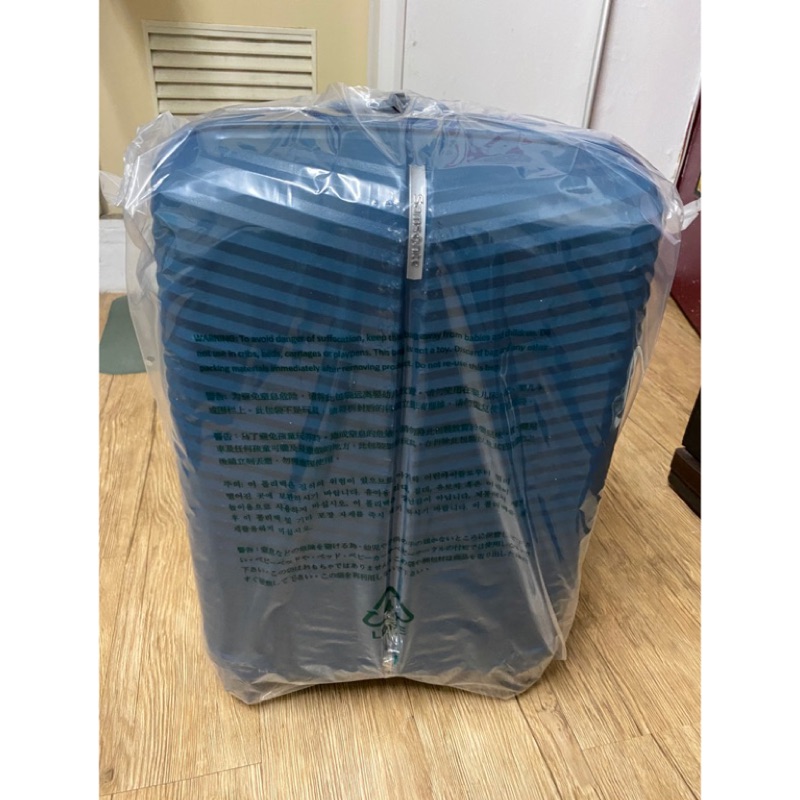 新秀麗 20吋 登機行李箱 摩登藍