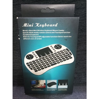 Mini Keyboard backlit 迷你無線鍵盤 多媒體鍵盤 USB 觸控面板