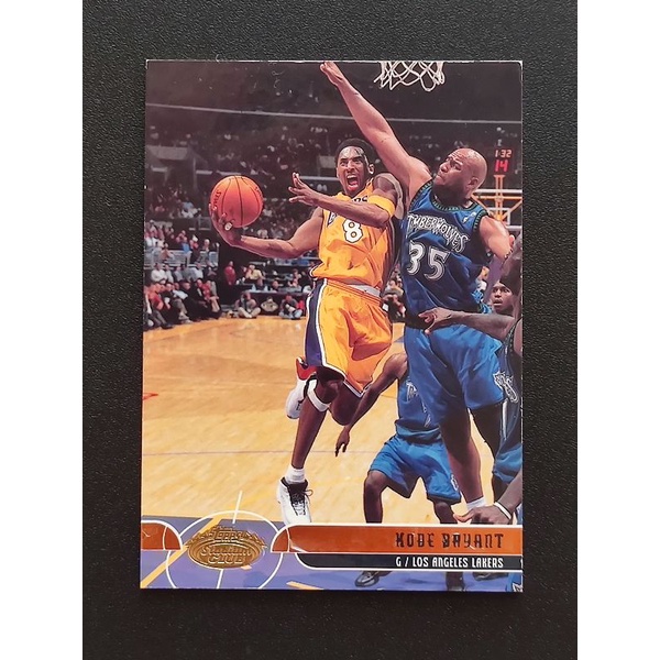 厚卡 科比 永遠的老大 2001-02 Topps Stadium Club Kobe Bryant #10