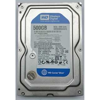 WD 藍標 WD5000AAKX SATAII / 7200轉 / 16MB 3.5吋