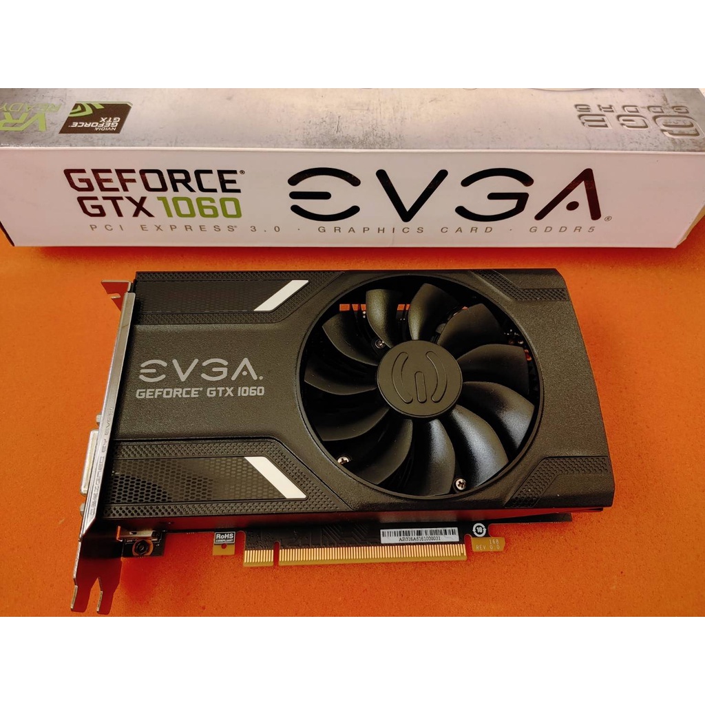 EVGA艾維克 GTX 1060 6G 顯示卡