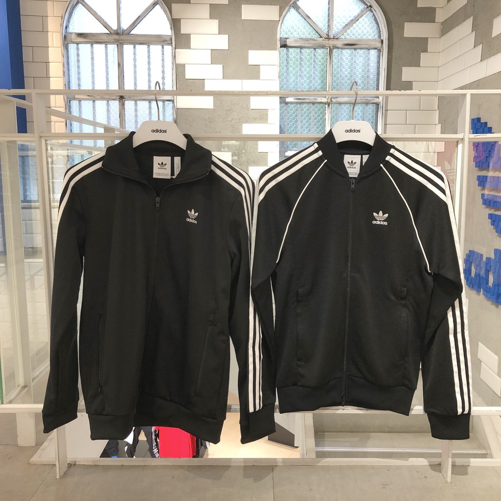 ☆CHIN代購☆ ADIDAS ORIGINALS 三葉草 運動外套 黑白 立領外套 男款 CW1250