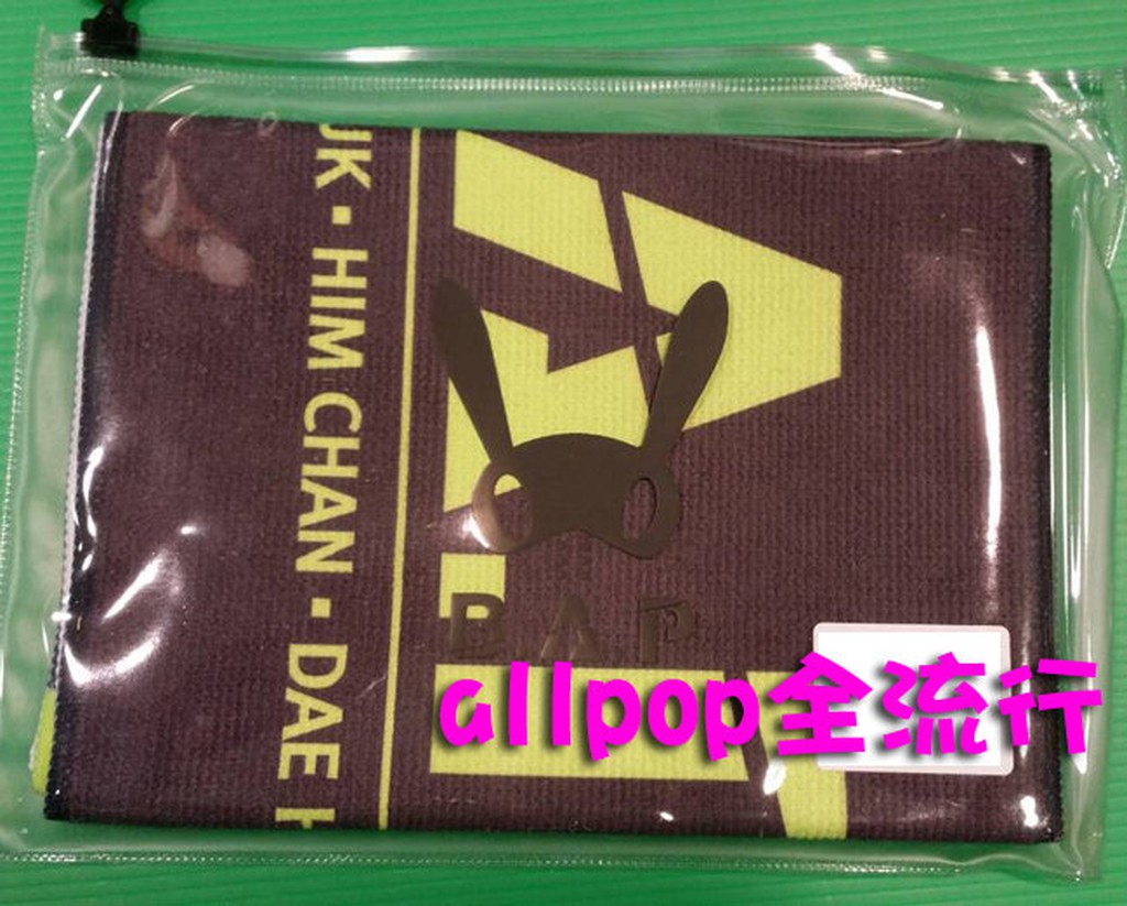 ★allpop★ B.A.P [ 二代 應援 毛巾 ] 現貨 官方 Matoki BAP 劉永才 金力燦 方容國 文鍾業