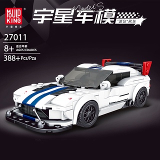 【積木零件小倉庫】現貨～宇星模王 27011 迷你八格名車系列-道奇蝰蛇ACR跑車 內附壓克力展示盒 可堆疊 /相容樂高