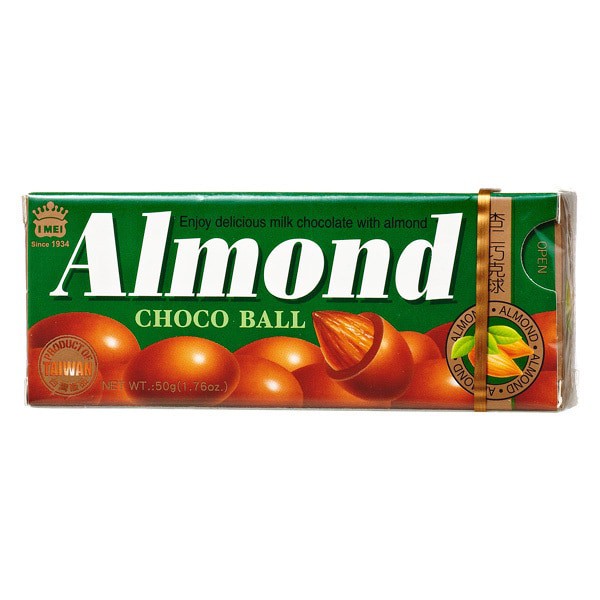 義美 Almond 杏仁巧克力球50g/盒。杏仁 巧克球。湊免運費。小零嘴。吃的