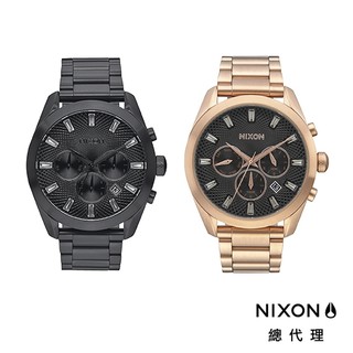 NIXON BULLET CHRONO CRYSTAL 水晶刻度 黑 玫瑰金 手錶 男錶 女錶 俗女2 同系列 A931